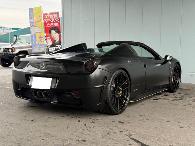 フェラーリ 458スパイダー F1 DCT の中古車詳細 (18,039km, ブラック