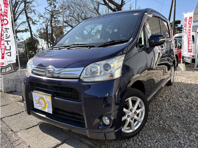 ムーヴカスタムX リミテッド★ナビ・スマートキー・エアロ・HID★