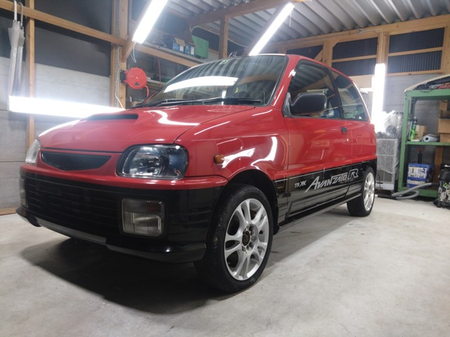 ミラ TR-XX アバンツァート R 社外マフラー タイミングベルト交換済み