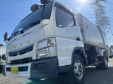 H30年式キャンターワイド3.2t積み巻込み式(回転板式)パッカー車入庫しました!全塗装済みで綺麗に仕上がっております♪