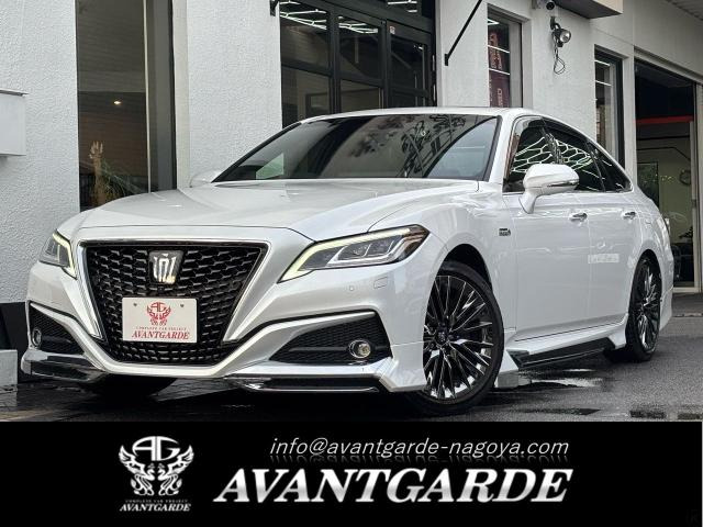 クラウンハイブリッド 3.5 G エグゼクティブモデリスタエアロ 後期モデル HUD