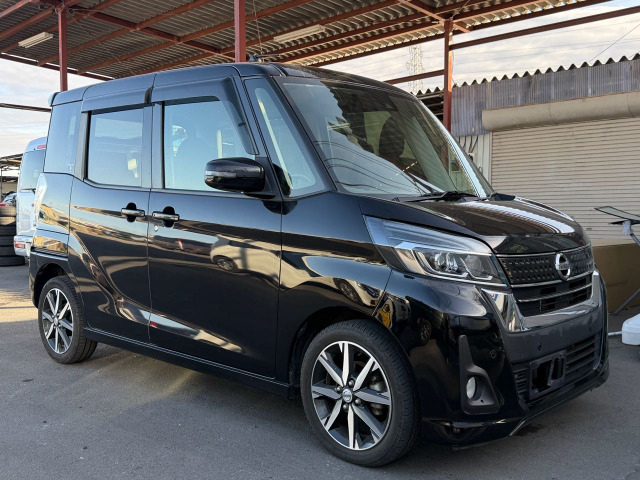 デイズルークス ハイウェイスター Gターボ 2年車検付き、プッシュスタート、ターボ車