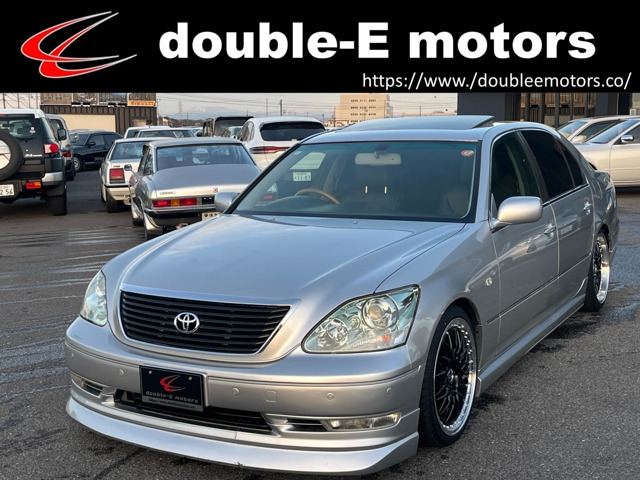 セルシオ4.3 C仕様 Fパッケージインテリアセレクションサンルーフ 社外マフラー 革シート