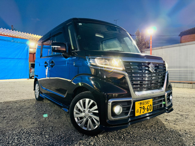 スペーシアカスタムハイブリッド(HYBRID)  GSバックカメラ/ドライブレコーダー/ETC