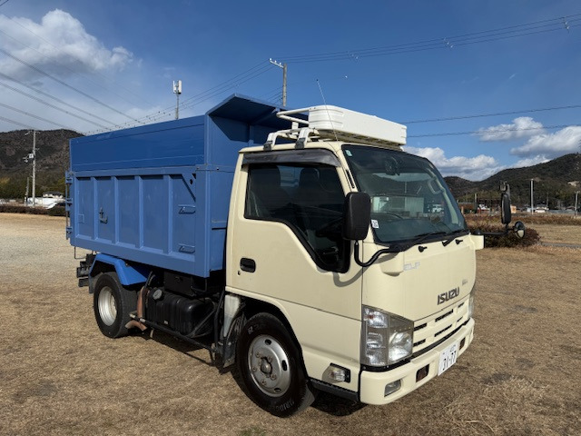 いすゞ エルフ 深ダンプ 6MT 2t の中古車詳細 (233,178km, 黄色タイプ