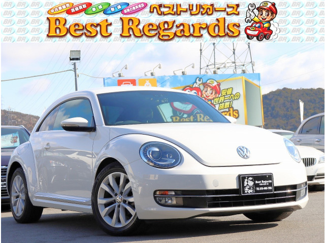 ザ・ビートルデザイン レザーパッケージ車検整備付 8.6Mキロ アルパイン