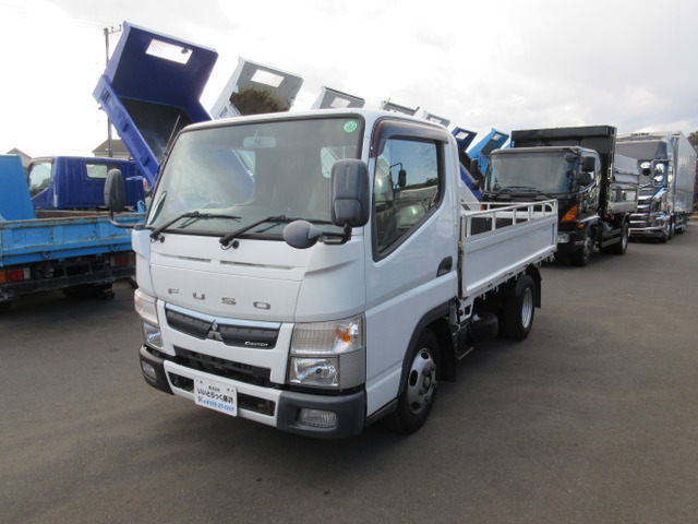 キャンター  木製煽り 全低床