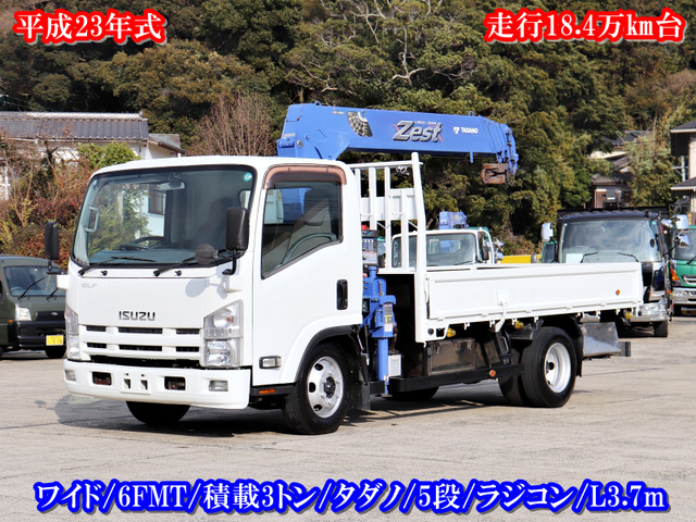 エルフ  3t 5段クレーン付 ラジコン ワイド