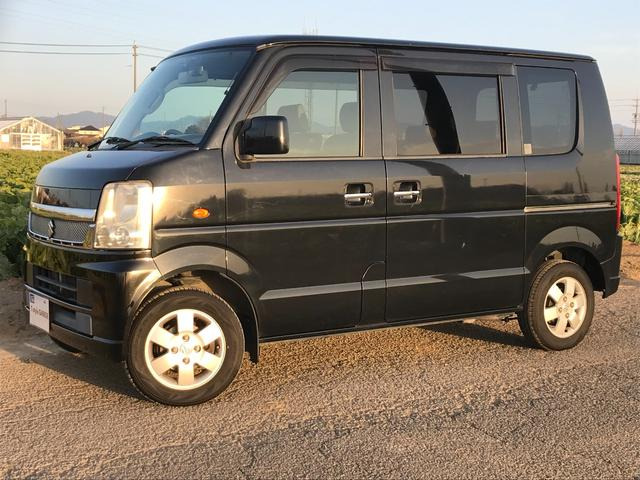 エブリイワゴンJPターボキーレス 純正AW 社外メモリーナビ