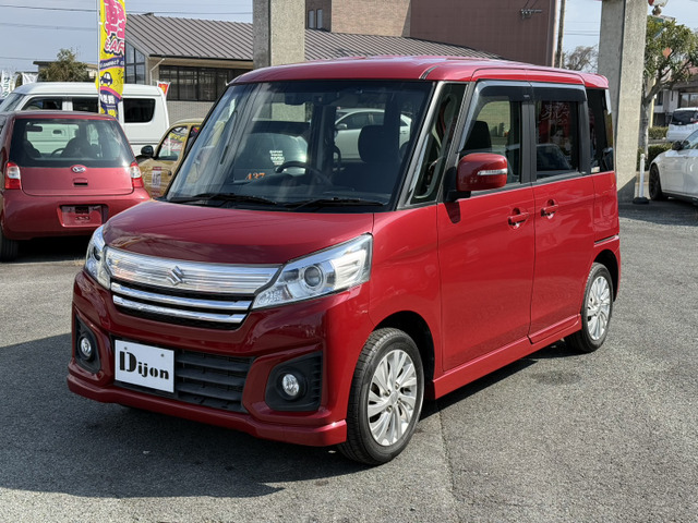 スペーシアカスタム GS デュアルカメラブレーキサポート 純正地デジナビ バックカメ...