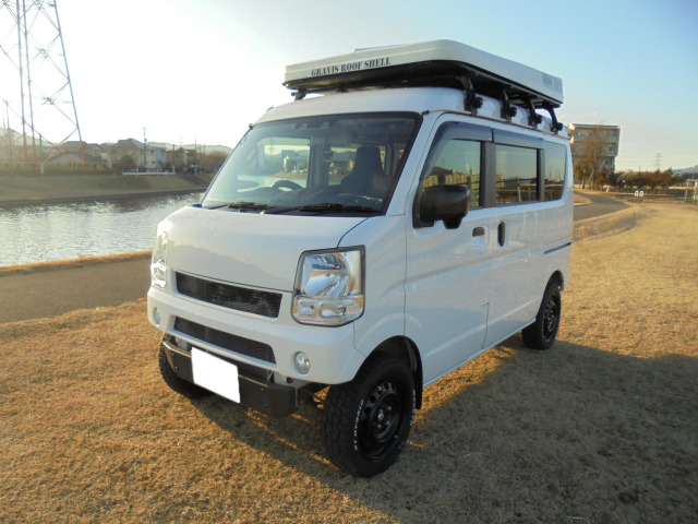 エブリイPA リミテッド ハイルーフ 5AGS車リフトUPぷちキャン