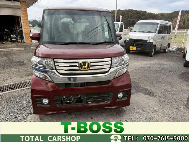 N-BOXカスタム G Lパッケージ ☆ナビ・TV☆スマートキー☆保証付☆