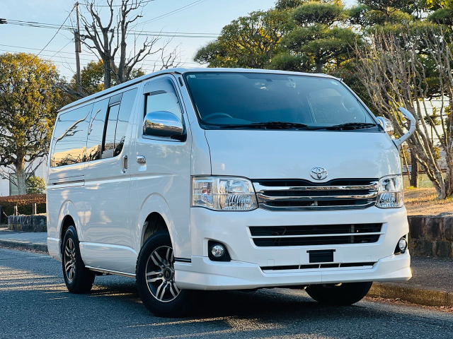 レジアスエース3.0 スーパーGL ロング ディーゼル 4WDタイミングベルト交換済み,純正ナビETC