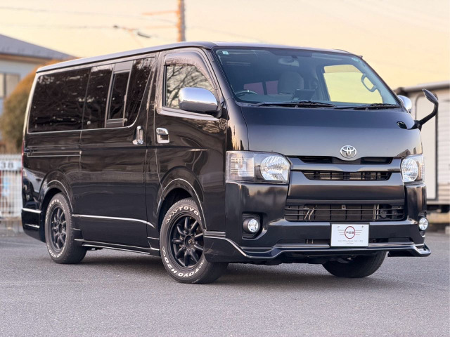 ハイエースバン 3.0 スーパーGL ロング ディーゼル 4WD ナビ/バックカメラ/アルミ/エ...
