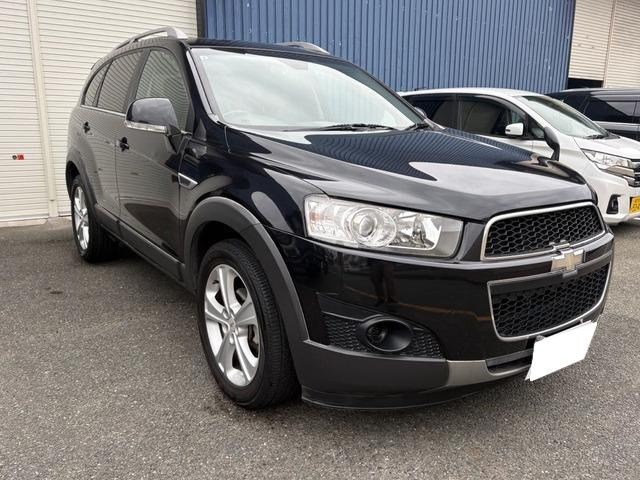 キャプティバ本革シート サンルーフ 三列シート