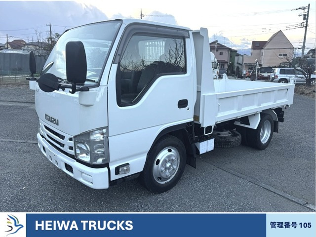 エルフ  3トン4ナンバー 全底床 キーレス スペアキー エアコン スペアタイヤ 白