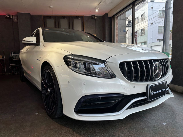 CクラスAMG C63 S左ハンドル 後期型 サンルーフ