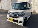 N-BOXカスタム G ターボ Aパッケージ ターボ車両側パワスラ・フルセグTVナビ付