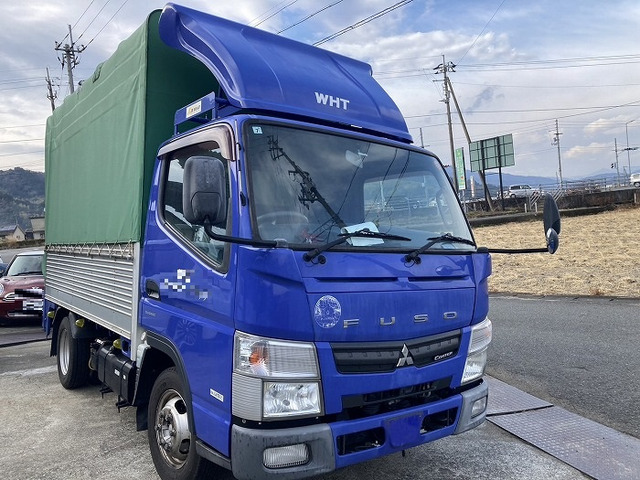 キャンター  1.5t 幌トラック パワーゲート AT