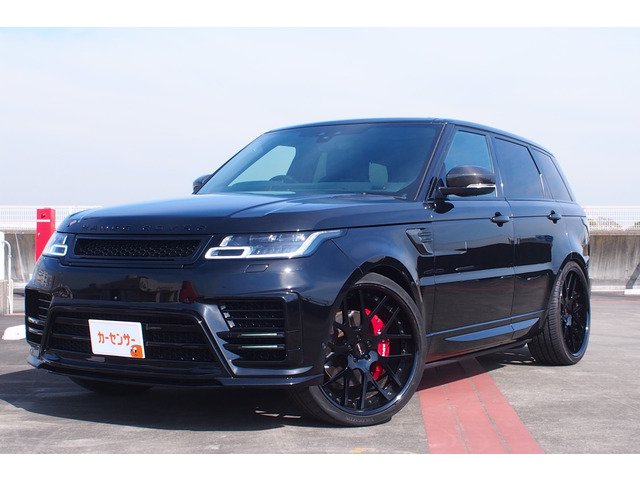 レンジローバースポーツオートバイオグラフィ ダイナミック (5.0リッター) 4WDカーボンPCサイドステップ24インチ