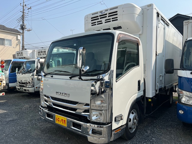エルフ  格納ゲート付キワイドロング冷凍車