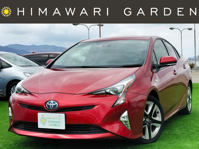 プリウス1.8 S ツーリングセレクション衝突軽減/大型ナビ/革シート/Bカメラ