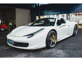 【中古車情報】フェラーリ 458スパイダー F1 DCT 正規ディーラー車 の中古車詳細（走行距離：1.3万km、カラー：ホワイト、販売地域：大阪府和泉市室堂町）