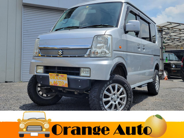 エブリイワゴンJP 4WDボディーリフトMADタイヤヒッチメンバー