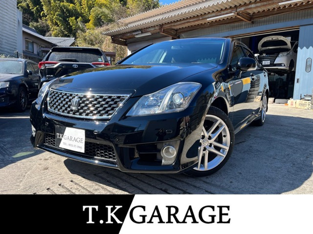 クラウンアスリート 2.5 本革シートマルチナビBluetooth