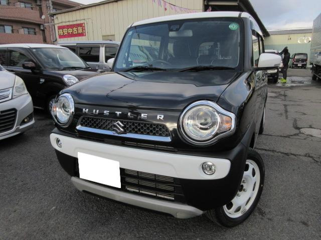 ハスラーJ スタイル 4WDナビ シートヒーター