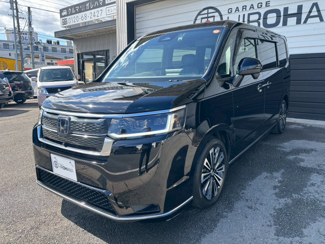 ステップワゴン 2.0 e:HEV スパーダ プレミアムライン ナビBT両側パワスラ電動BD前後...
