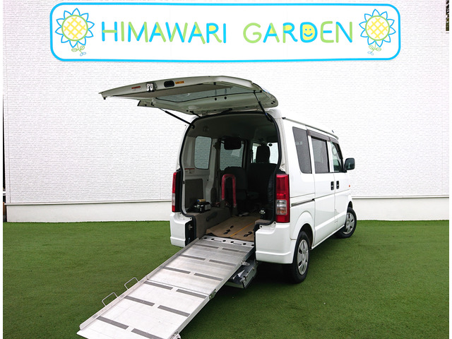 エブリイワゴン ウィズ 車いす移動車 福祉車両/補助席付/車いす固定装置