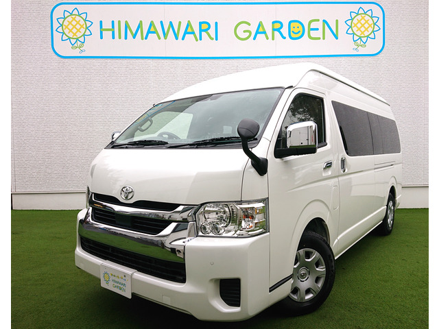 ハイエース2.7 グランドキャビン スーパーロング ハイルーフセーフティーセンス パワースライドドア