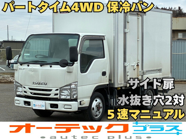 エルフ 保冷車 4WD サイド扉 5速マニュアル