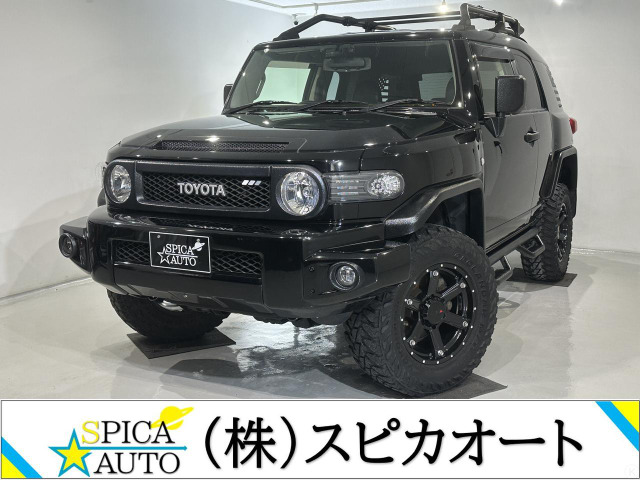 FJクルーザー4.0 ブラックカラーパッケージ 4WDリフトアップ/チッピング塗装/黒ルーフ