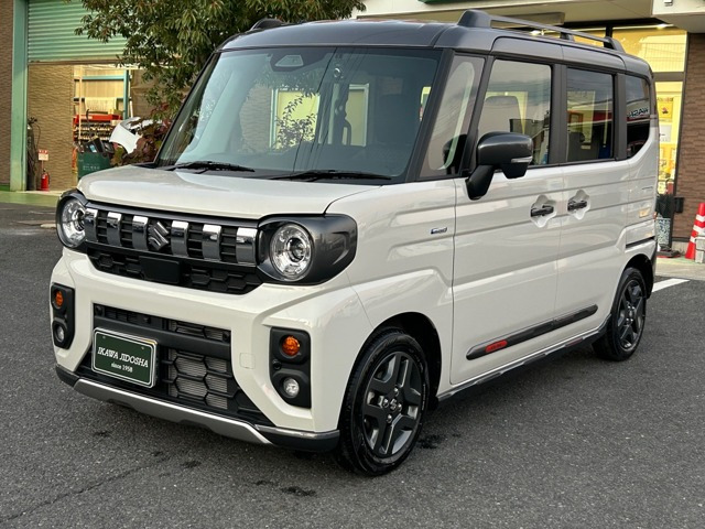 スペーシアギア ハイブリッド(HYBRID) XZターボ ワンオーナー自社使用 禁煙車 走行中TV