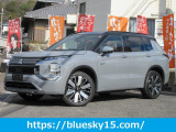 【中古車情報】三菱 アウトランダー PHEV 2.4 P エグゼクティブ パッケージ 4WD 後期 5人乗り 12.3インチ純正ナビ の中古車詳細（走行距離：0.3万km、カラー：グレーII、販売地域：広島県広島市佐伯区五日市町上河内）