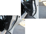 セーフティイルミネーション!乗降時、後方からくる車やバイクへの注意喚起に役立ちます。