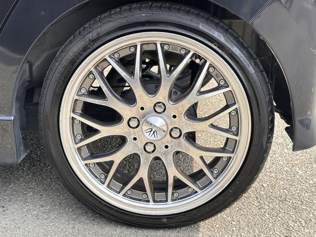ダイハツ タントカスタム X 車検令和8年6月・ダウンサス・ナビETC の