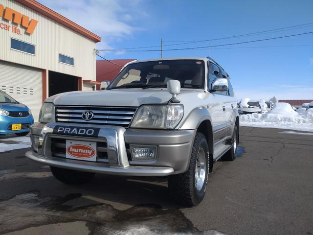 ランドクルーザープラド  TZ ナビバックカメラディーゼルターボ寒冷地仕様キーレスエ...