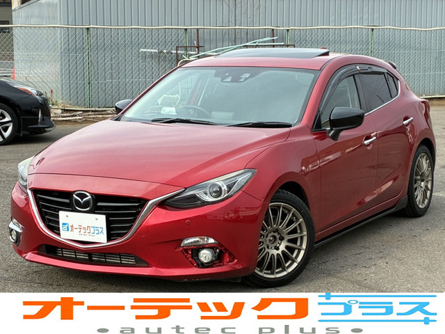 アクセラスポーツ2.2 XD6速MT サンルーフ 純正ナビ Bカメラ