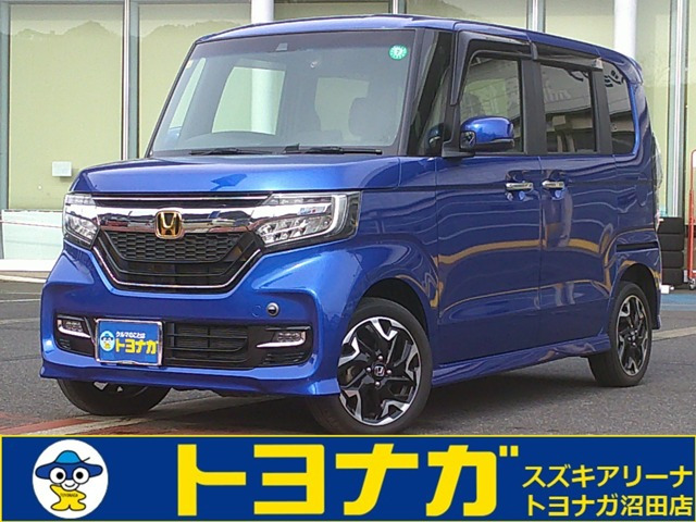 N-BOXカスタムG EX ターボ ホンダセンシング 4WD純正8インチナビTV バックカメラ ETC車載器
