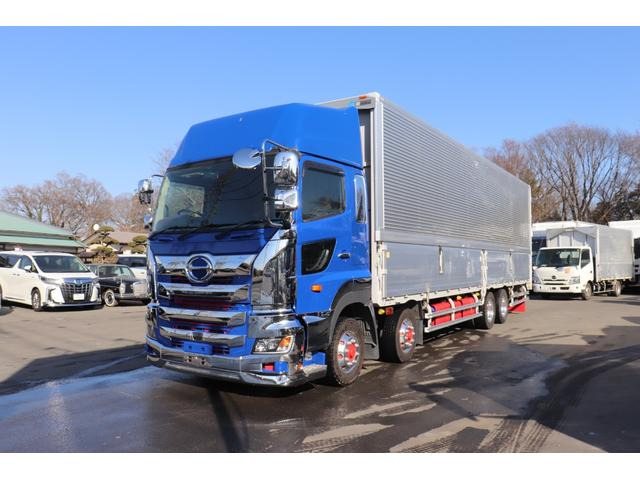 ブルーリボン  アルミウィング 4軸低床 ハイルーフ