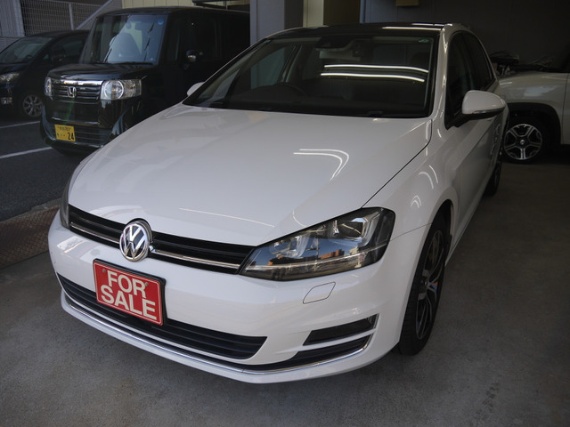 ゴルフTSI ハイライン ブルーモーション テクノロジー黒革Pシート・サンルーフ・純正17アルミ