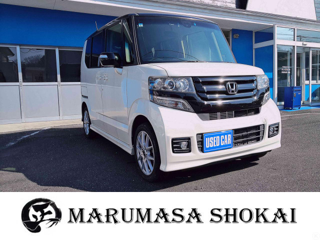 N-BOXカスタムG ターボ Lパッケージ 2トーンカラースタイル 4WDカロツェリア8インチナビ/ドラレコ