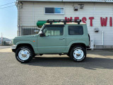 ジムニー XC 4WD 艶消しモスグリ-ンツートン全塗装済み