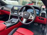 8シリーズカブリオレ M850i xドライブ 4WD 赤革 ディスプレイキー ディフレクター