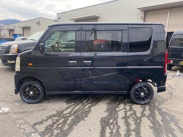 マツダ スクラムワゴン リフトアップ アルミ ナビ TV の中古車詳細