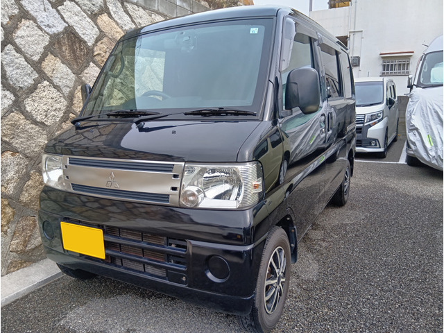 ミニキャブバン 黒バン キャンピング仕様・シンク・サブバッテリー