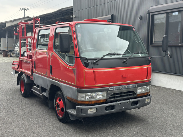 キャンターガッツ  消防車 ダブルキャブ 5速MT